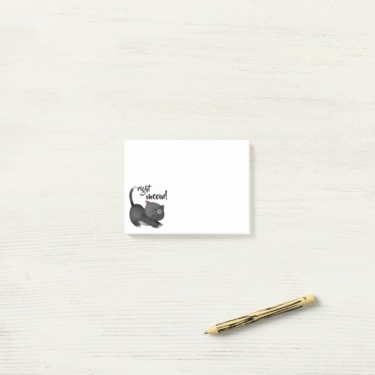 Rechts Post-it® Notes (Op bureau)