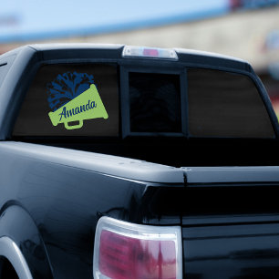 Rechts tegenover cheerleading achtervenster Cling Raamsticker