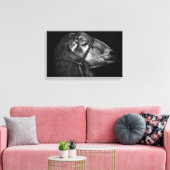rechts volgend canvas afdruk (Insitu (Woonkamer))