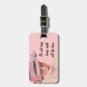 Rechts zijn bagagelabel (Voorkant verticaal)