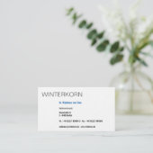 Rechtsanwälte Visitenkarte Visitekaartje (Staand voorkant)