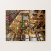 Rechtsbibliotheek op het staatskapitaal van Iowa Legpuzzel (Horizontaal)