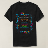 RECHTSBIJSTAND T-SHIRT (Design voorkant)