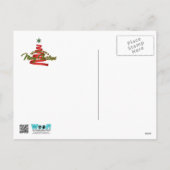 Rechtse Kerstmis - - Steenhoop Feestdagenkaart (Achterkant)