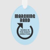 Rechtse richting Marching Band Ornament (voorkant)
