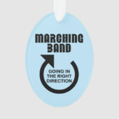 Rechtse richting Marching Band Ornament (achterkant)