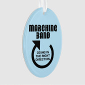 Rechtse richting Marching Band Ornament (voorkant)