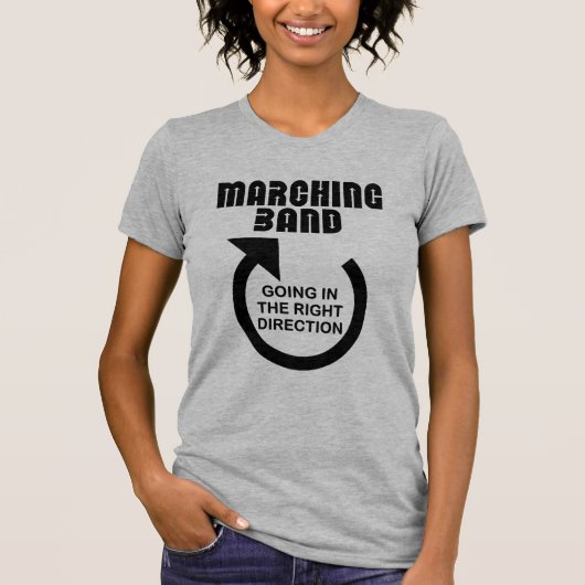 Rechtse richting Marching Band T-shirt (Voorkant)