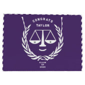 Rechtsgeleerde Afgestudeerd Advocaat Groot Cadeauzakje (Achterkant)