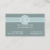 Rechtsgrond van het Hof van Justitie Visitekaartje (Achterkant)