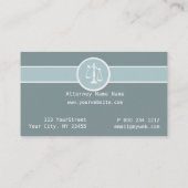 Rechtsgrond van het Hof van Justitie Visitekaartje (Achterkant)