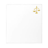 RECHTSGRONDEN EN RECHTSGEBIEDEN NOTITIEBLOK (Voorkant)