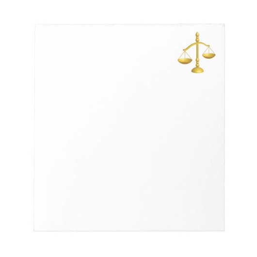 RECHTSGRONDEN EN RECHTSGEBIEDEN NOTITIEBLOK (Voorkant)