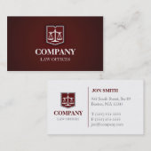 Rechtsgrondslag Professioneel Visitekaartje (Voorkant / Achterkant)