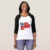 RECHTSGROOT T-SHIRT (Voorkant volledig)