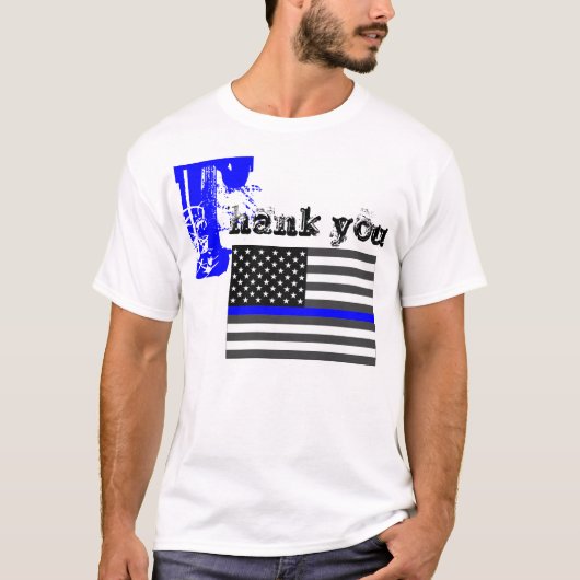 RECHTSHANDHAVING DANK U T-SHIRT (Voorkant)