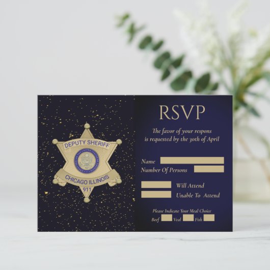 Rechtshandhaving Pensioenrespons Kaart (Staand voorkant)