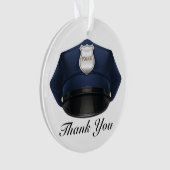 Rechtshandhaving - Politie - Dank u wel Ornament (voorkant)
