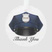 Rechtshandhaving - Politie - Dank u wel Ornament (voorkant)