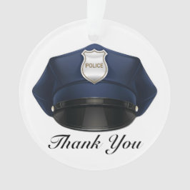 Rechtshandhaving - Politie - Dank u wel Ornament