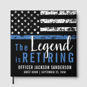 Rechtshandhaving Politie Departement Pensioen Part Gastenboek (Voorkant)