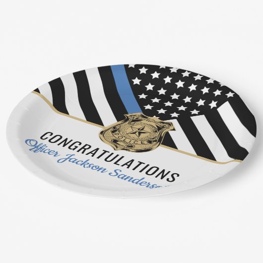 Rechtshandhaving Politie Departement Pensioen Part Papieren Bordje (Gekanteld)