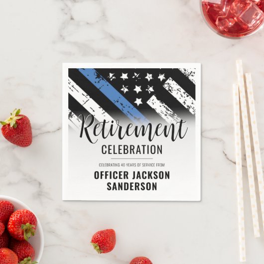 Rechtshandhaving Politie Departement Pensioen Part Servet (Insitu)