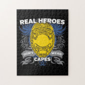 Rechtshandhaving Real Heroes Legpuzzel (Verticaal)