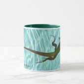 rechtshandige mok van de zwembad (Midden)