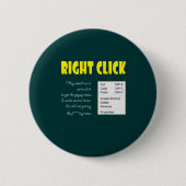 Rechtsklik Ronde Button 5,7 Cm (Voorkant)
