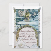 RECHTSMAATREGEL VAN DE UNICORN VRIJGEZELLENFEEST P KAART (Achterkant)