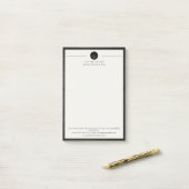 Rechtsmaatstaven van de kantoor post-it® notes (Op bureau)