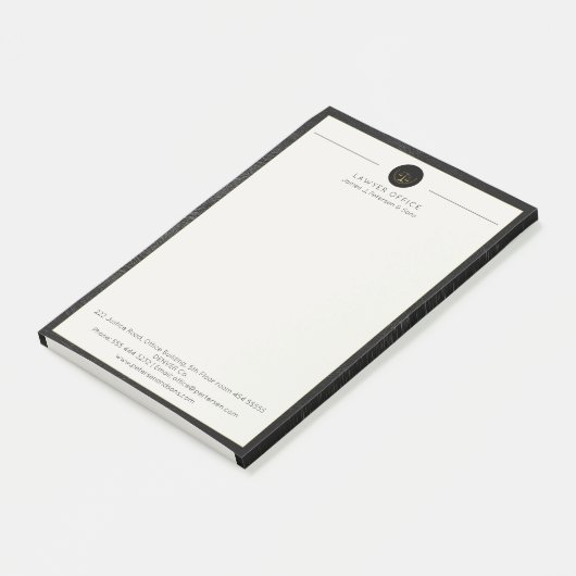 Rechtsmaatstaven van de kantoor post-it® notes (Schuin)