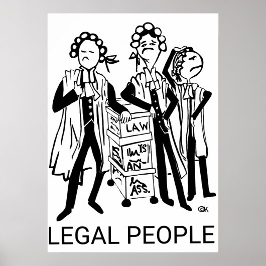 Rechtspersonen Poster (Voorkant)