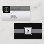 rechtsschalen visitekaartje (Voorkant / Achterkant)