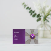 RECHTSSCHEMA'S, RECHTSPERSONEN, ATTORNEY MONOGRAM  VISITEKAARTJE (Staand voorkant)