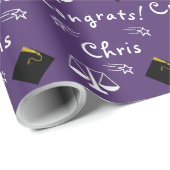 Rechtsschool Afstudeerder Gift Cadeaupapier (Rol Hoek)