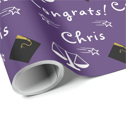 Rechtsschool Afstudeerder Gift Cadeaupapier (Rol Hoek)