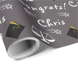 Rechtsschool Afstudeerder Gift Cadeaupapier