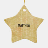 Rechtsschool Afstuderen Congrats Scale of Justice Keramisch Ornament (Achterkant)