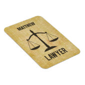 Rechtsschool Afstuderen Congrats Scale of Justice Magneet (Rechterzijde)