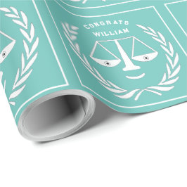 Rechtsschool Afstuderen Gift Cadeaupapier