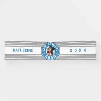 Rechtsschool - Afstuderen - Persoonlijke foto Spandoek