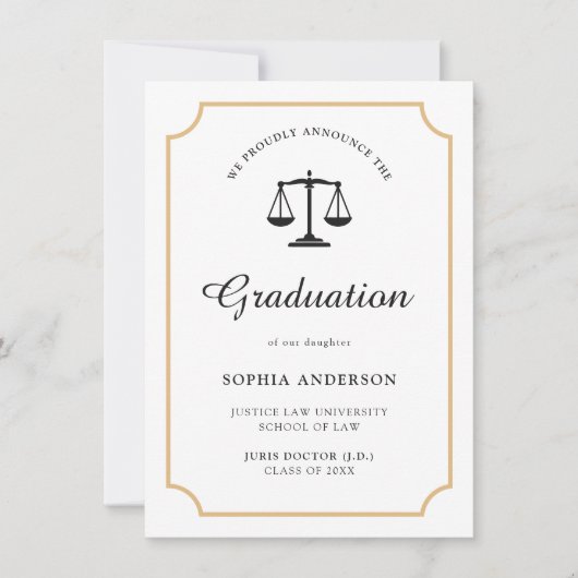  Rechtsschool  Foto Aankondiging (Voorkant)