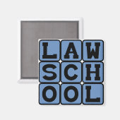 Rechtsschool, juridisch onderwijs magneet (Voorkant / Achterkant)