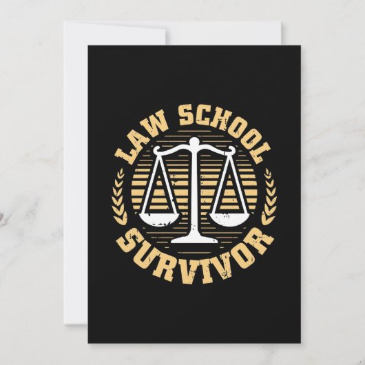 Rechtsschool Overlever Kaart (Voorkant)
