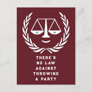 Rechtsschoolverlaters Briefkaart