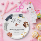 Rechtsschoolverlaters Papieren Bordje (Feest)