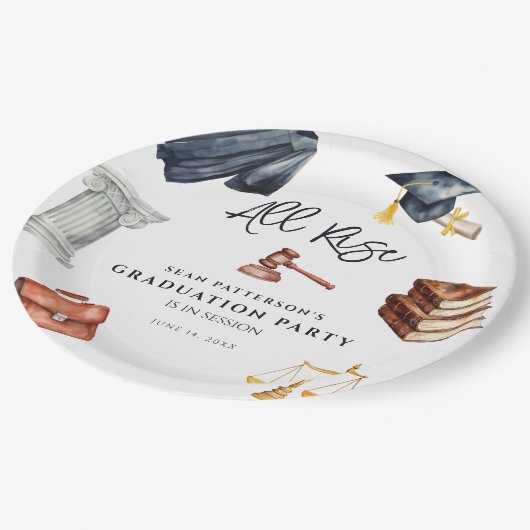 Rechtsschoolverlaters Papieren Bordje (Gekanteld)