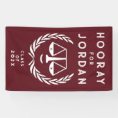 Rechtsschoolverlaters Spandoek (Horizontaal)